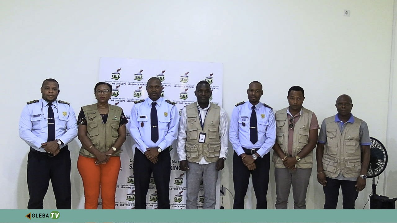 Eleições 2026: Comissão Eleitoral e Polícia Nacional reforçam coordenação para garantir processo seguro em São Tomé e Príncipe